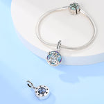 Best Friend Moonlit Crystal Dangle Charm