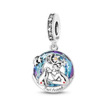 Best Friend Moonlit Crystal Dangle Charm