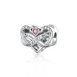Big Sister Little Sister Heart Infinity Charm