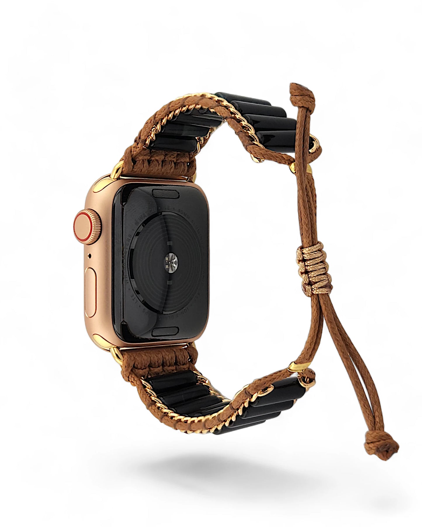 Black Onyx Inlay Apple Watch Band