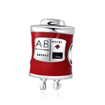 Blood Donation Barrel Charm