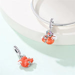 Blossom Crown Squirrel & Baby Dangle Charm