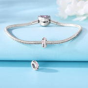 Blossom Pink Enamel Flower Charm