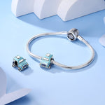 Blue Adventure Jeep Charm