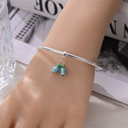 Blue Fruit Double Dangle Charm