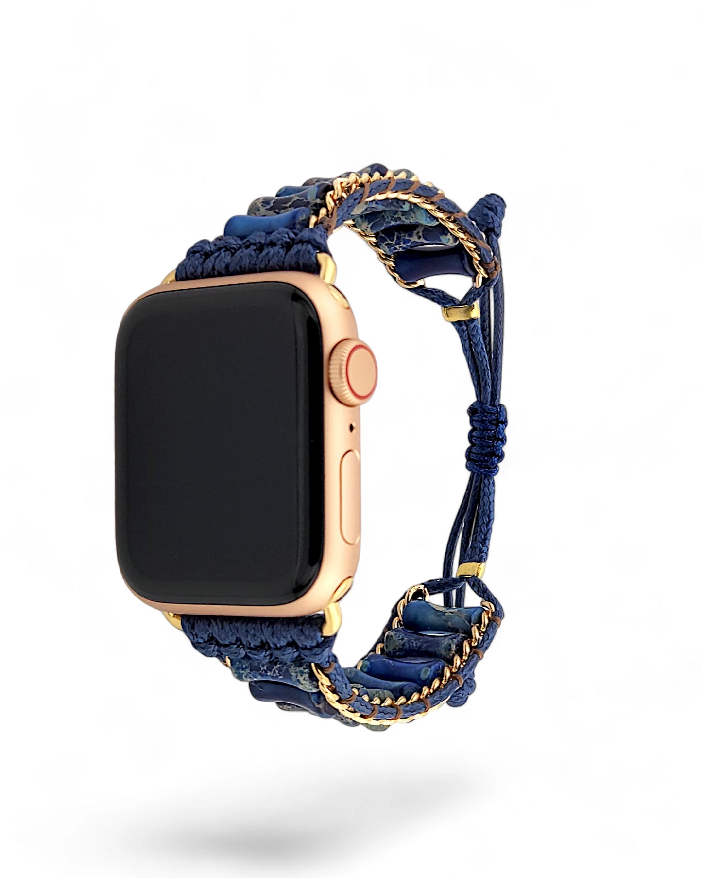 Blue Jasper Inlay Apple Watch Band