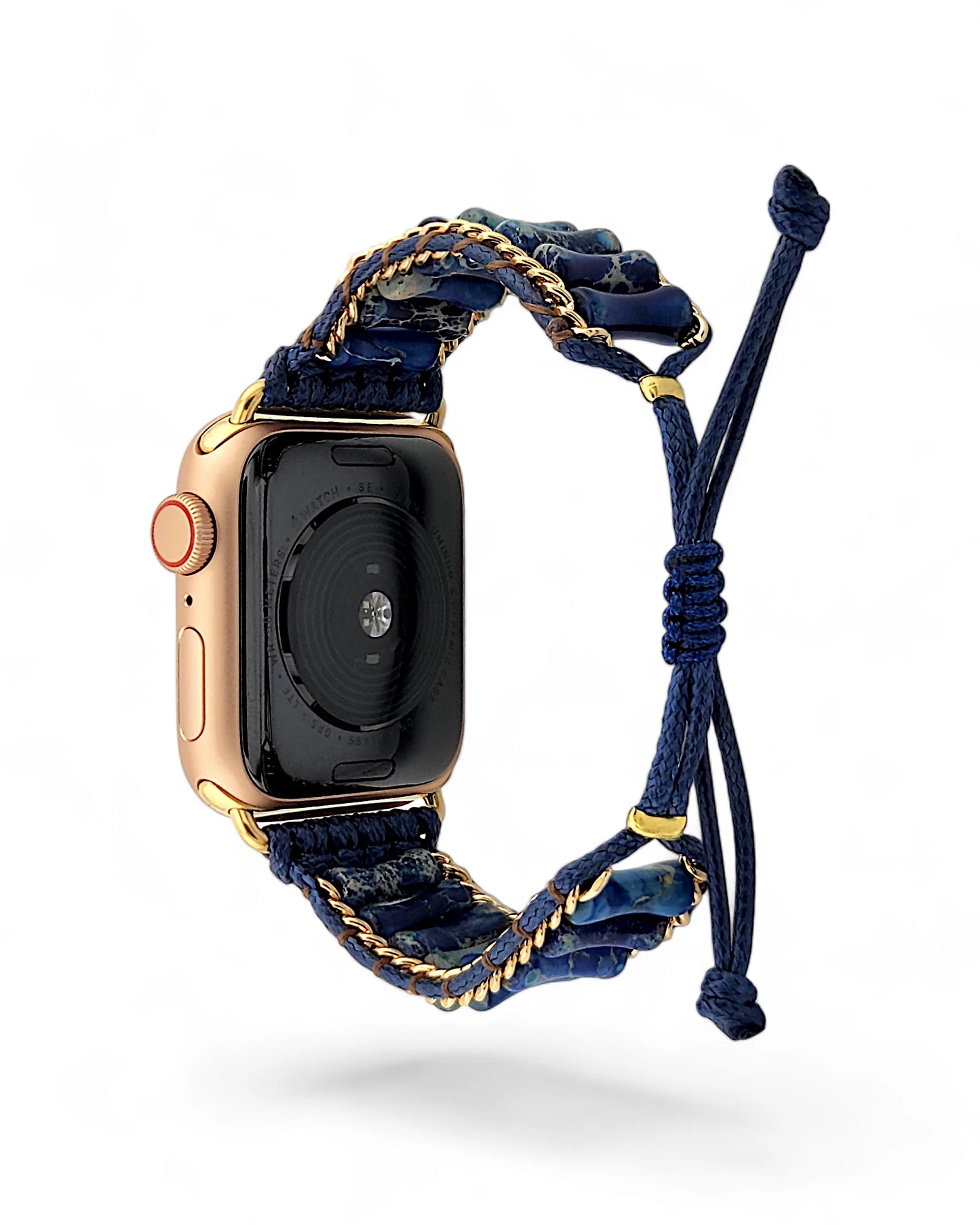 Blue Jasper Inlay Apple Watch Band