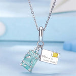Bon Voyage Luggage and Postcard Dangle Charm