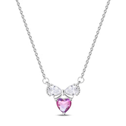 Bow & Heart Elegance Necklace