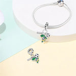Brazil Football Charm