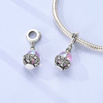 Butterfly Garden Orb Dangle Charm