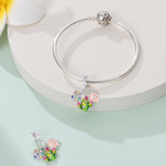 Cactus with Rainbow Flowers & 