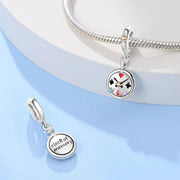 Card Suits Timepiece Charm