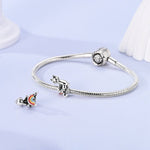 Cat with Rainbow Charm