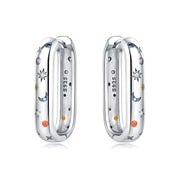 Celestial Dreams Hoop Earrings