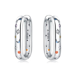 Celestial Dreams Hoop Earrings