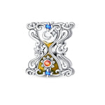 Celestial Hourglass with Sun & Moon Charm