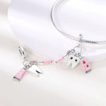 Children Tooth Fairy Triple Dangle Charm