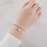 Coffee Cup & Book Dangle Charm