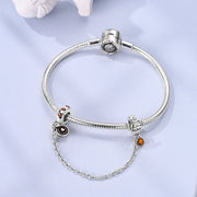 Coffee Time Safety Chain Charm