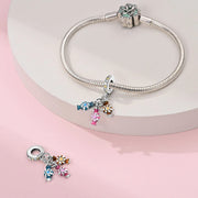 Colorful Candy Triple Dangle Charm