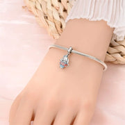 Colorful Teacup Bunny Charm