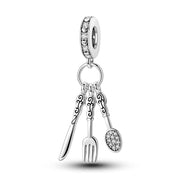 Cooking Essentials Triple Dangle Charm