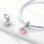 Couple Falling in Love Charm