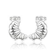 Croissant Hoop Earrings