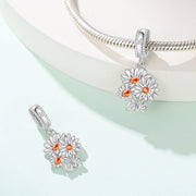 Daisy Love Bouquet Dangle Charm