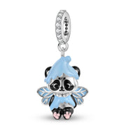 Dreamy Panda Fairy Dangle Charm