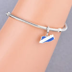 El Salvador Map Dangle Charm