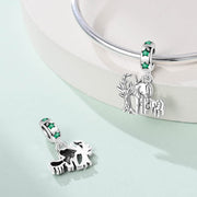 Elephant Family Dangle Charm