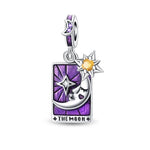 Enchanting Moon Tarot Card Charm
