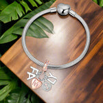 Family Letters Dangle Charm