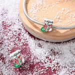 Festive Christmas Stocking Charm