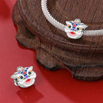 Festive Dragon Mask Charm