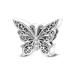 Filigree Butterfly Elegance Charm