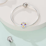 Floral Bunny Charm