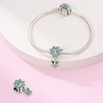 Flower Peace Symbol & Angel Harmony Charm