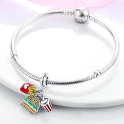 French Fries Juice & Burger Triple Dangle Charm