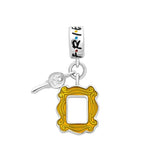 Friends TV Series Yellow Frame Charm