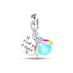 Glow in the Dark Luminous Firefly Charm