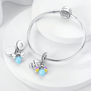 Glow in the Dark Luminous Honey Bee Dangle Charm