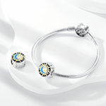 Glow in the Dark Luminous Moon and Sun Charm