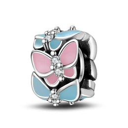 Glow in the Dark Luminous Spacer Butterflies Charm