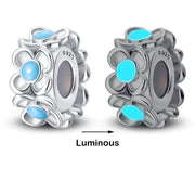 Glow in the Dark Luminous Spacer Daisies Charm