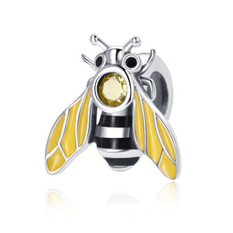 Golden Honey Bee Charm