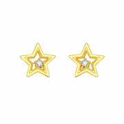 Golden Starlight Studs