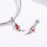Good Fortune Koi Fish Dangle Charm